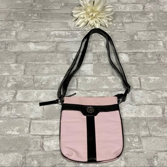 NWOT Mary Kay Pink & Black Crossbody Bag - Picture 2 of 13